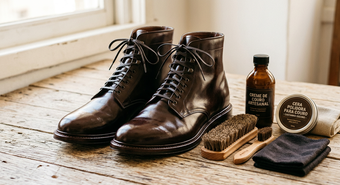 Botas de Couro: Guia Completo de Cuidados e Conservação