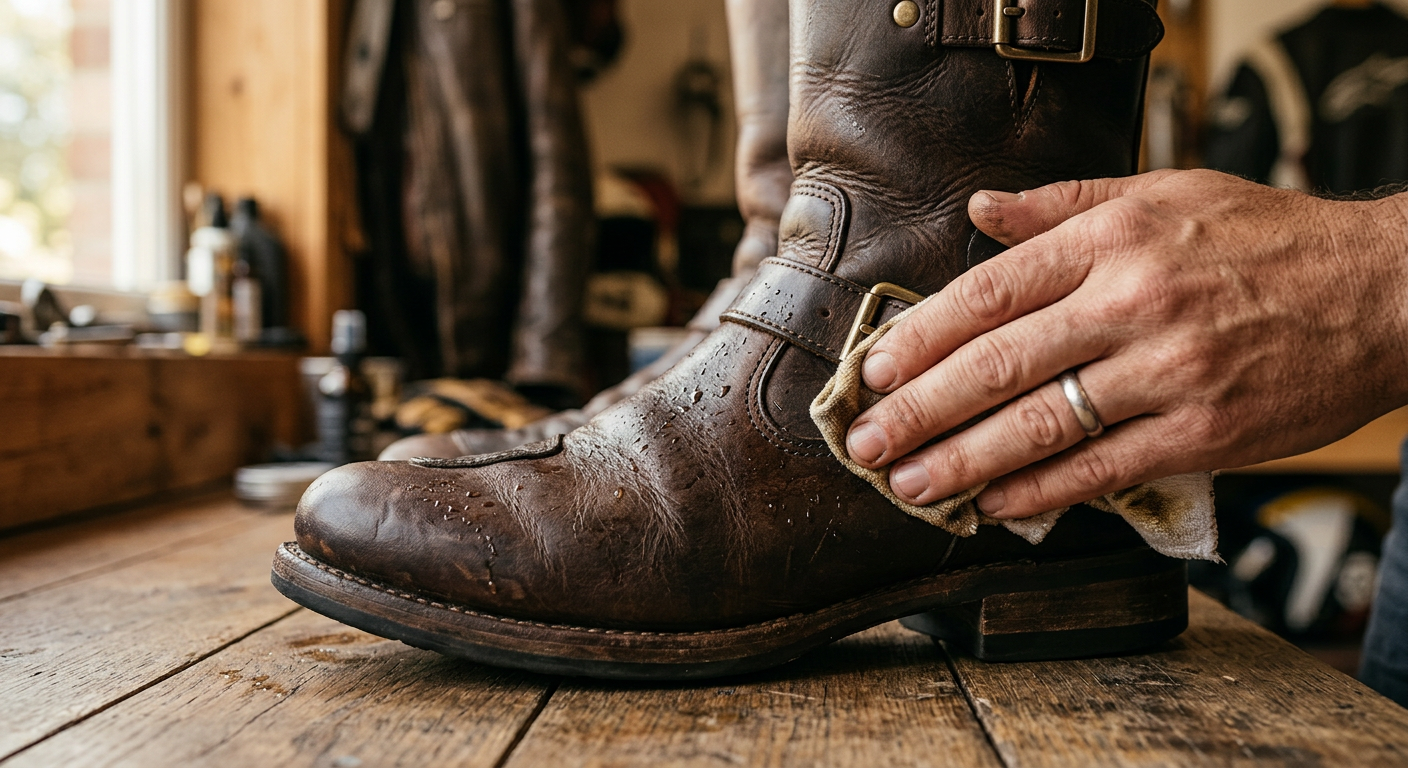 Como Recuperar e Manter Botas de Motociclista em Couro: Guia Completo