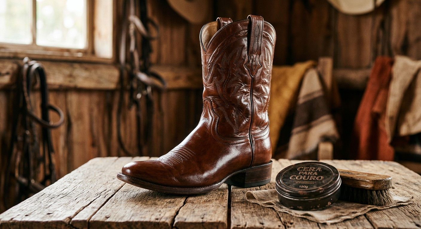Guia Definitivo: Como Conservar Suas Botas Country de Couro