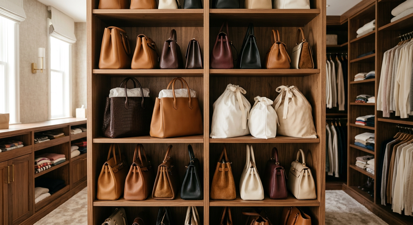 Como Guardar Bolsas de Couro Corretamente: Guia Essencial