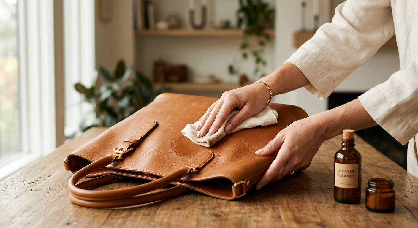 Guia Completo: Como Limpar Bolsas de Couro Corretamente