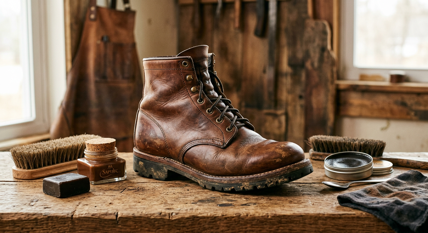 Guia Completo: Restaurar Botas de Trabalho de Couro