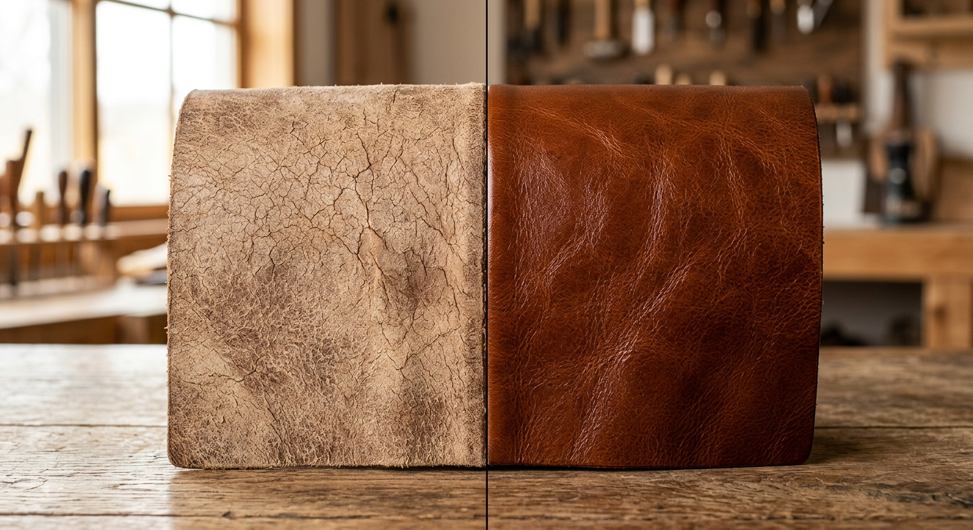 Couro Legítimo: O Incrível Antes e Depois da Restauração e Cuidado