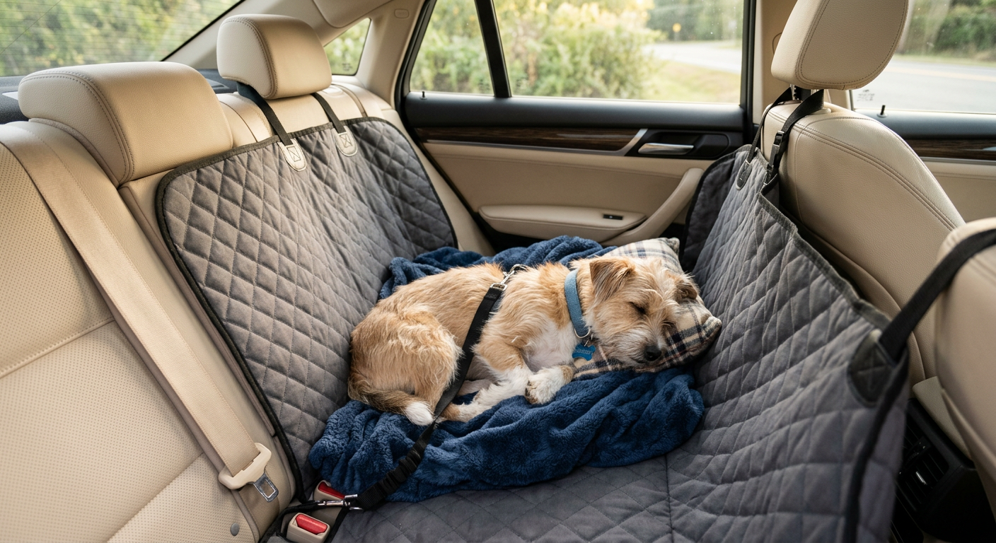 Como Proteger Bancos de Couro Bege de Carro Contra Pets